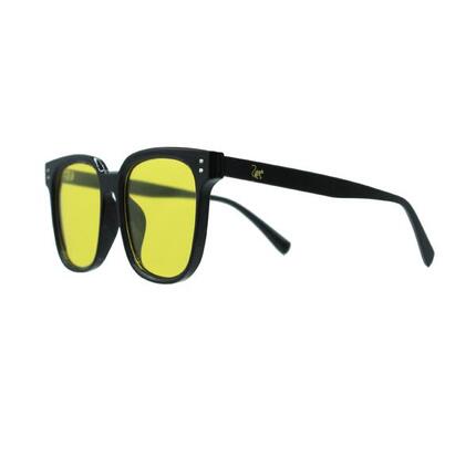 Okulary przeciwsłoneczne unisex – polaryzacyjne / UV400 (czarne/przezroczyste)