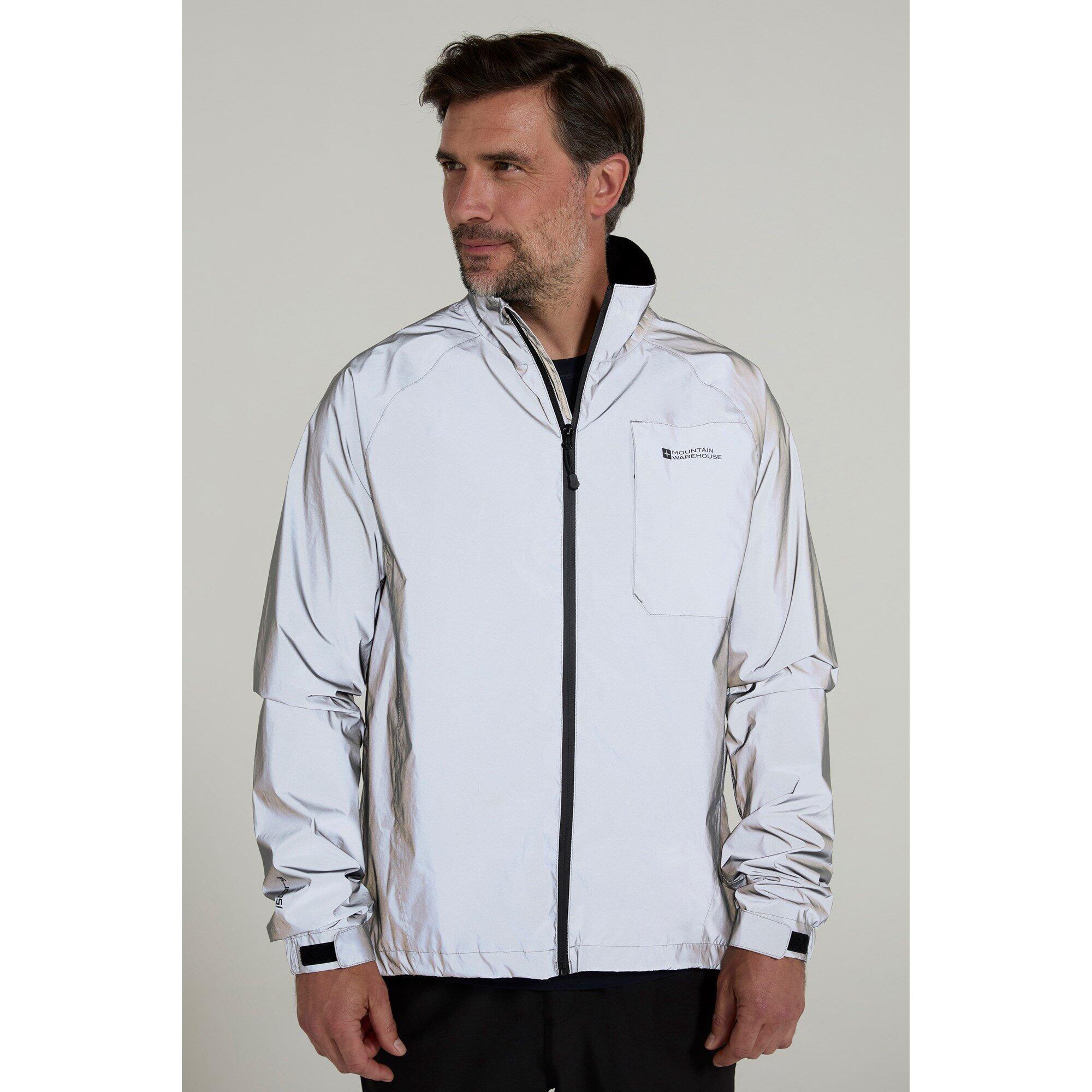 Mountain Warehouse Veste Pluie Enfant Meteor – Imperméable & Respirante – Poignets Réglables – Manteau Sport, Camping, École – Coupe-Vent Léger