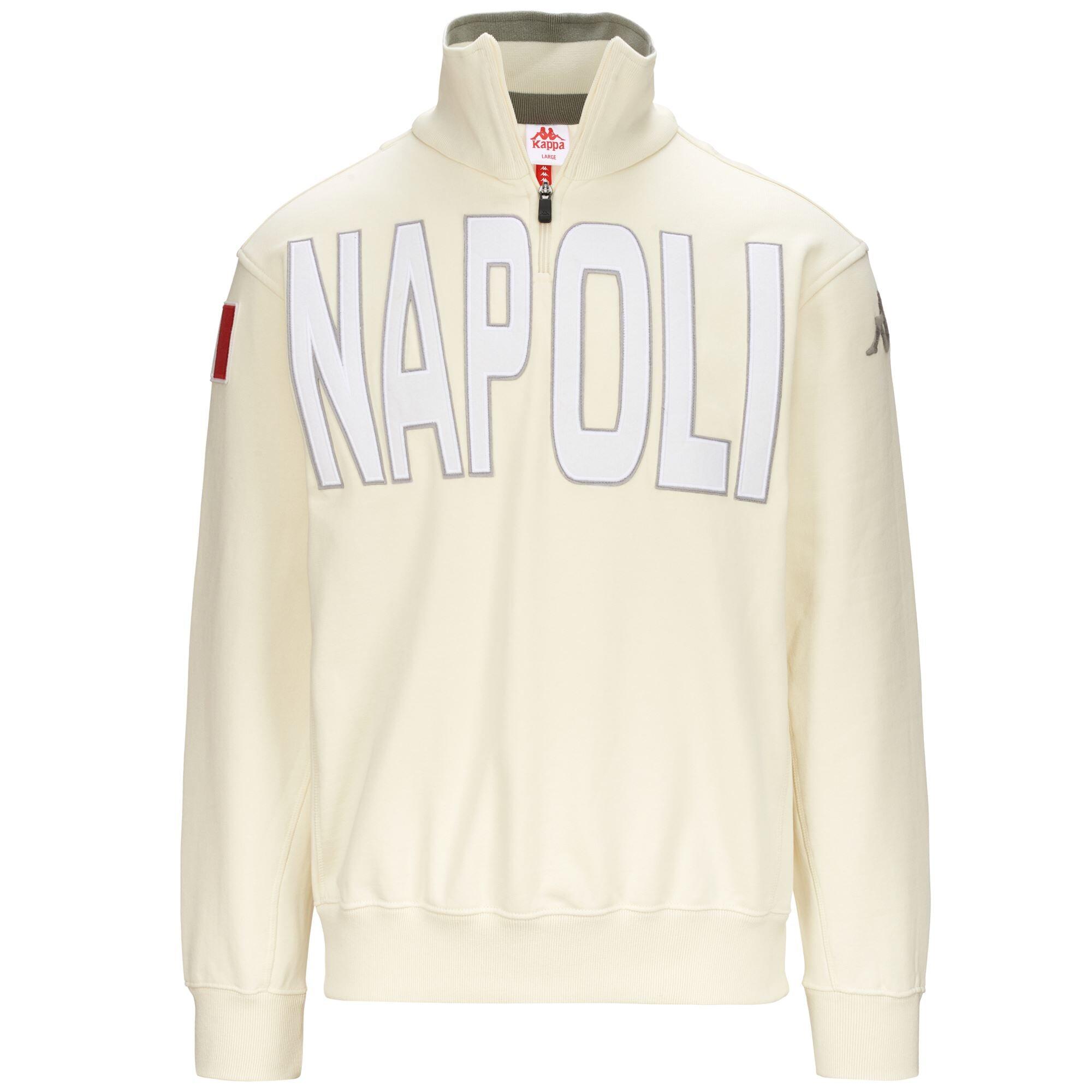 Felpa da uomo in cotone bianco da streetwear sportivo 2/5