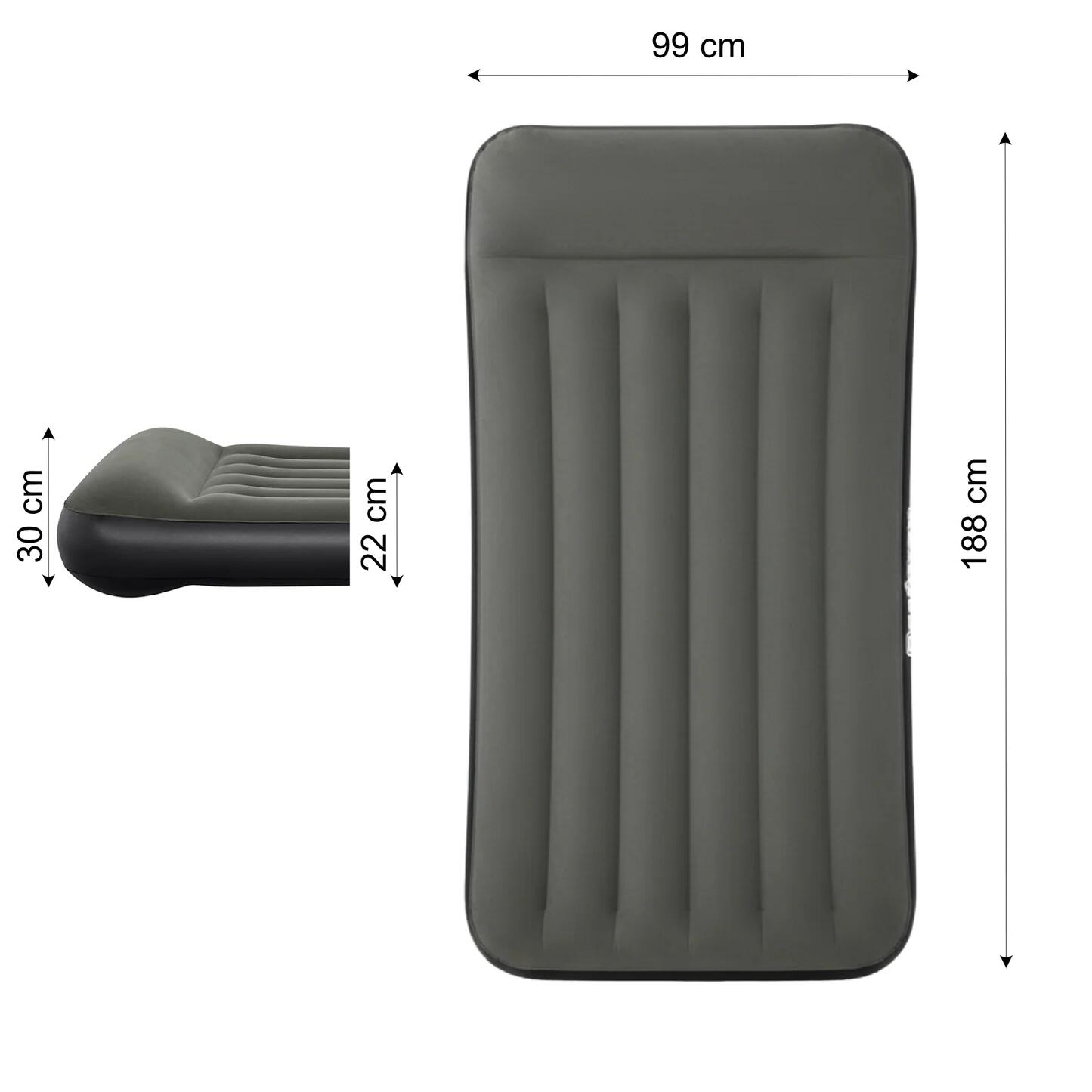 Luftbett Gästebett 188 cm x 99 cm Liege TriTech® Single Matte Luftmatrtze 3/6