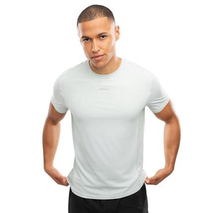 Herren Fitness kurzärmeliges lauf-t-shirt Gate Green Grün