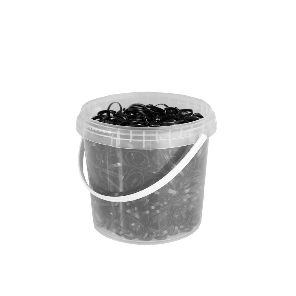 Pack of 1800 silicone mane elastics Horze Premium