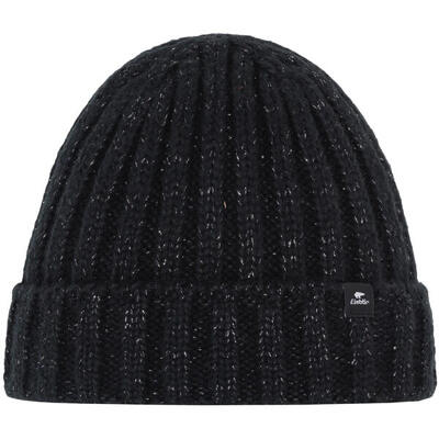 Mütze Alea Strickmütze Damen Beanie mit Umschlag weich bequem