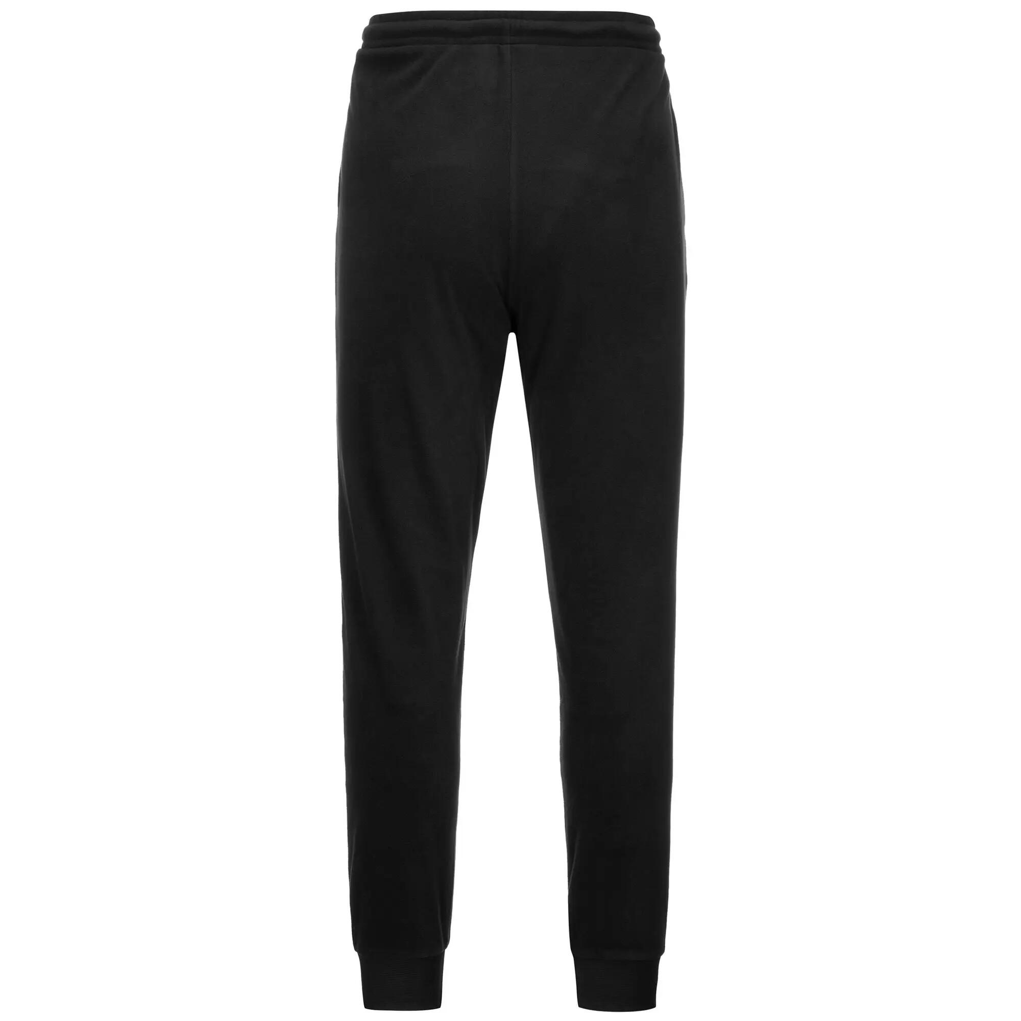 Pantalon homme en polyester noir sportif 3/4