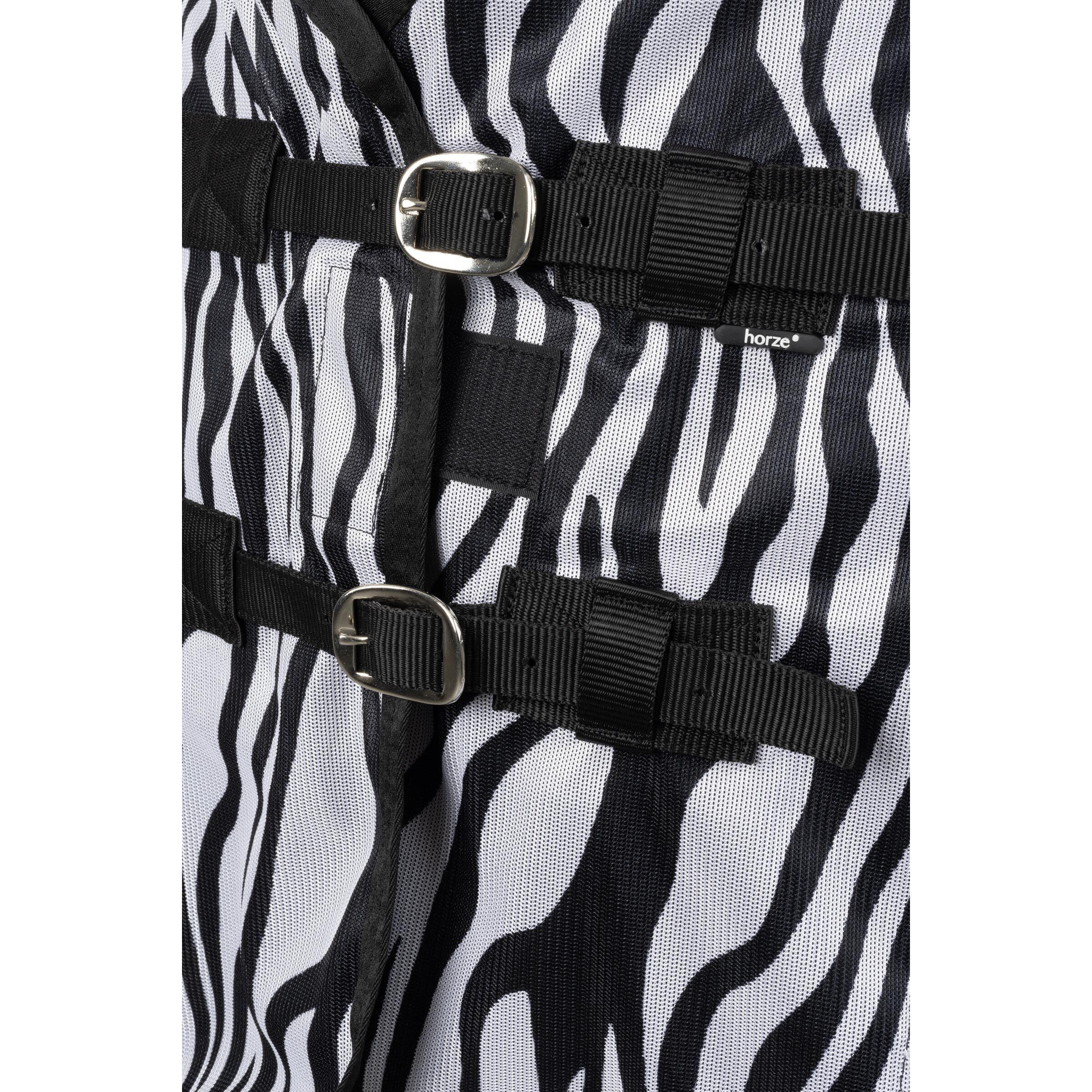 Copertura antizanzare per cavallo con falda sulla pancia Horze Defender 4/6
