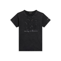 T-shirt pour femmes avec imprimé Disney et paillettes