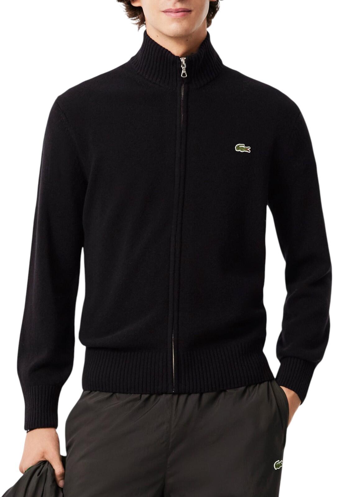 Gilet zippé Lacoste en laine - Homme 3/6