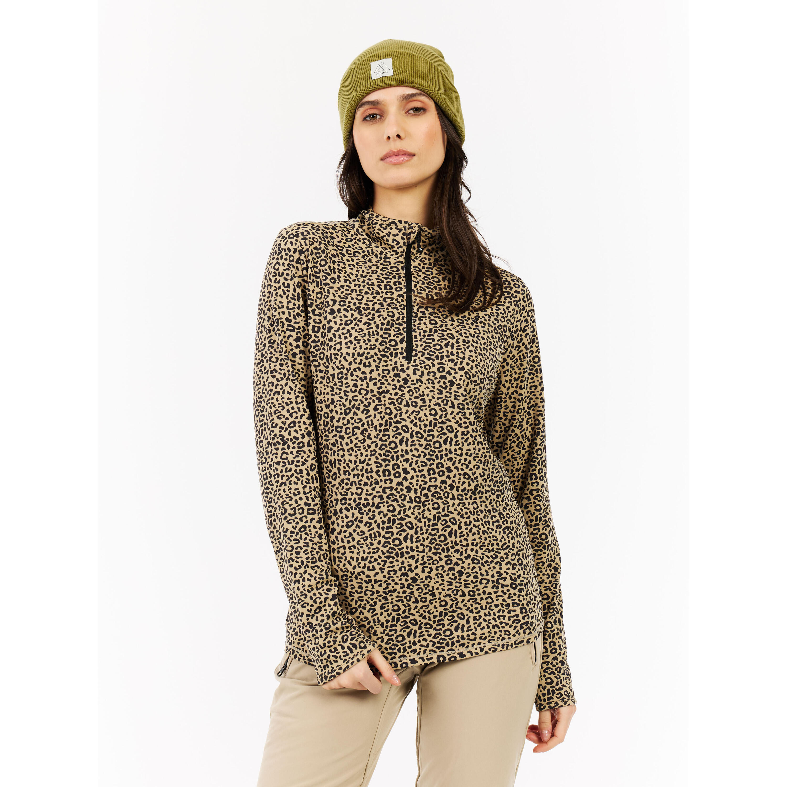 Polaire 1/4 zip femme Protest Esher 5/7