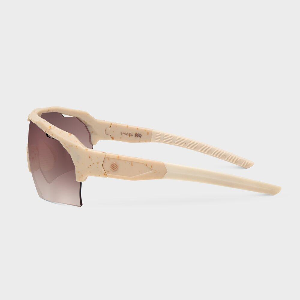 Lunettes vélo Cyclisme Homme et Femme K4 SRX Terra Beige 2/8