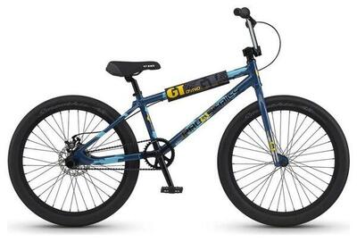 Gt heritage pro series 24'' wheelie bike blue