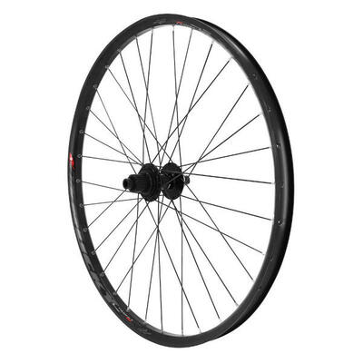 Mountainbike schijfwiel achternaaf (tubeless en tubetype) voor steekas 12-142 ve