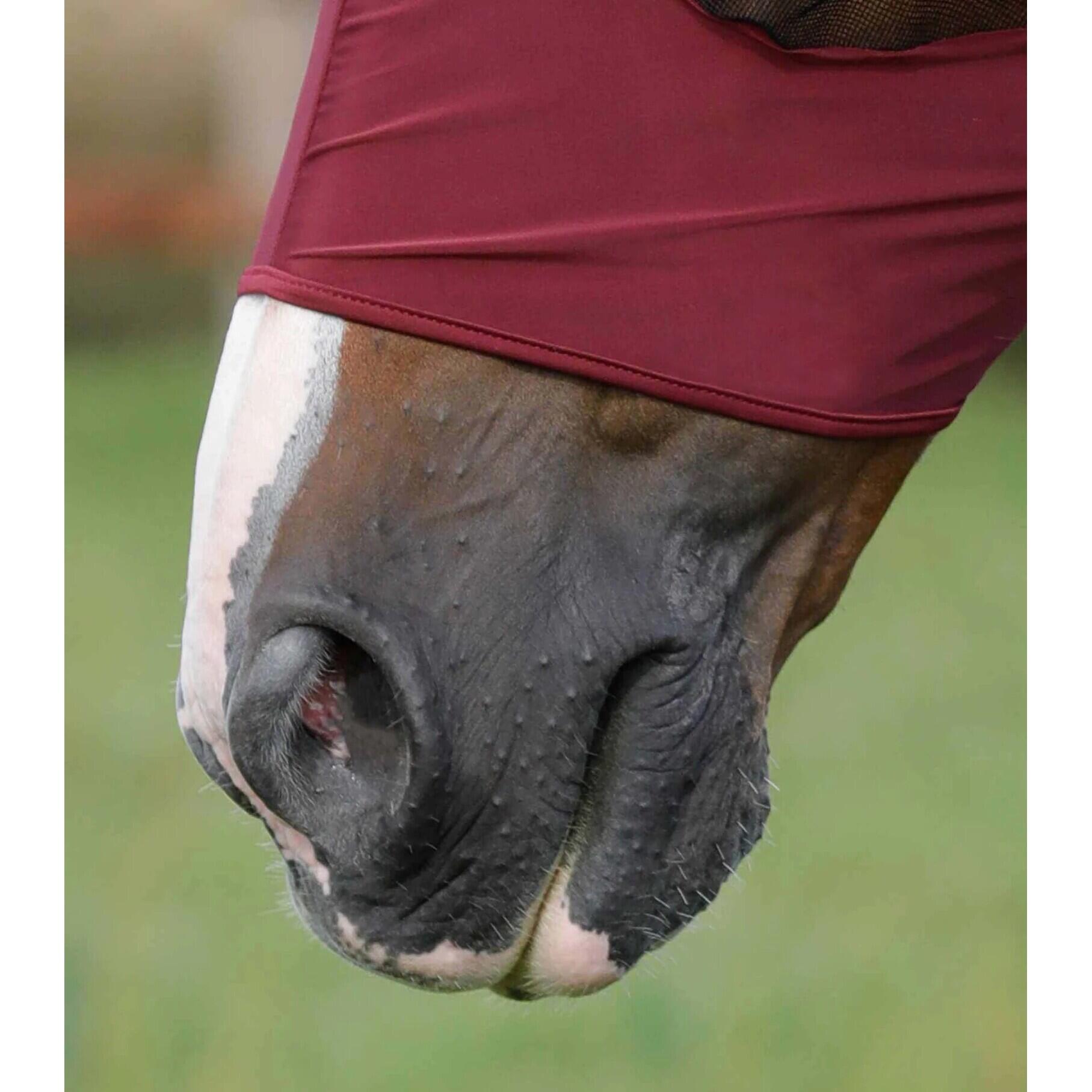 Masque anti-mouches pour cheval Premier Equine Comfort Tech Lycra 4/4