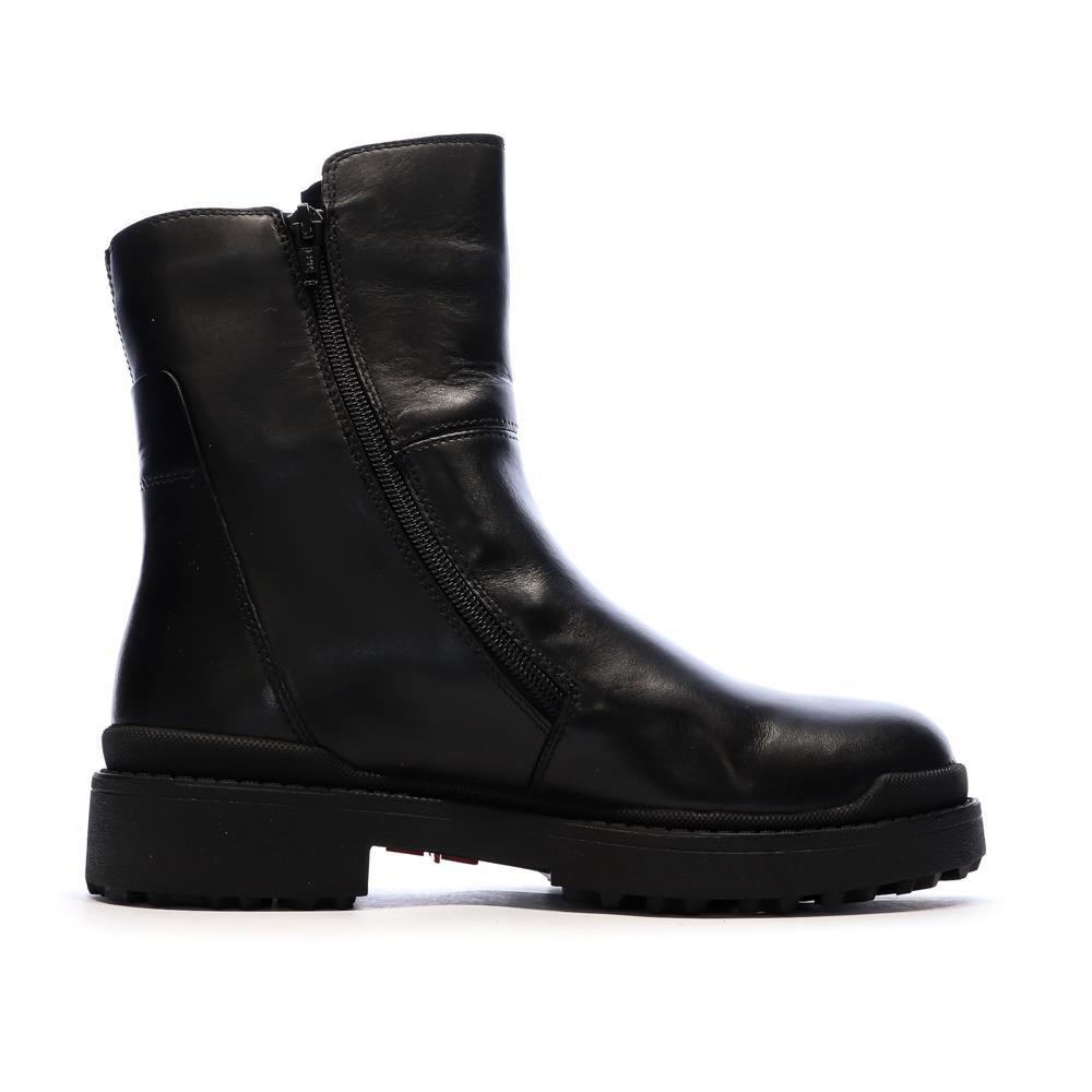 Bottines Noir Femme Geox Nevegal 2/7