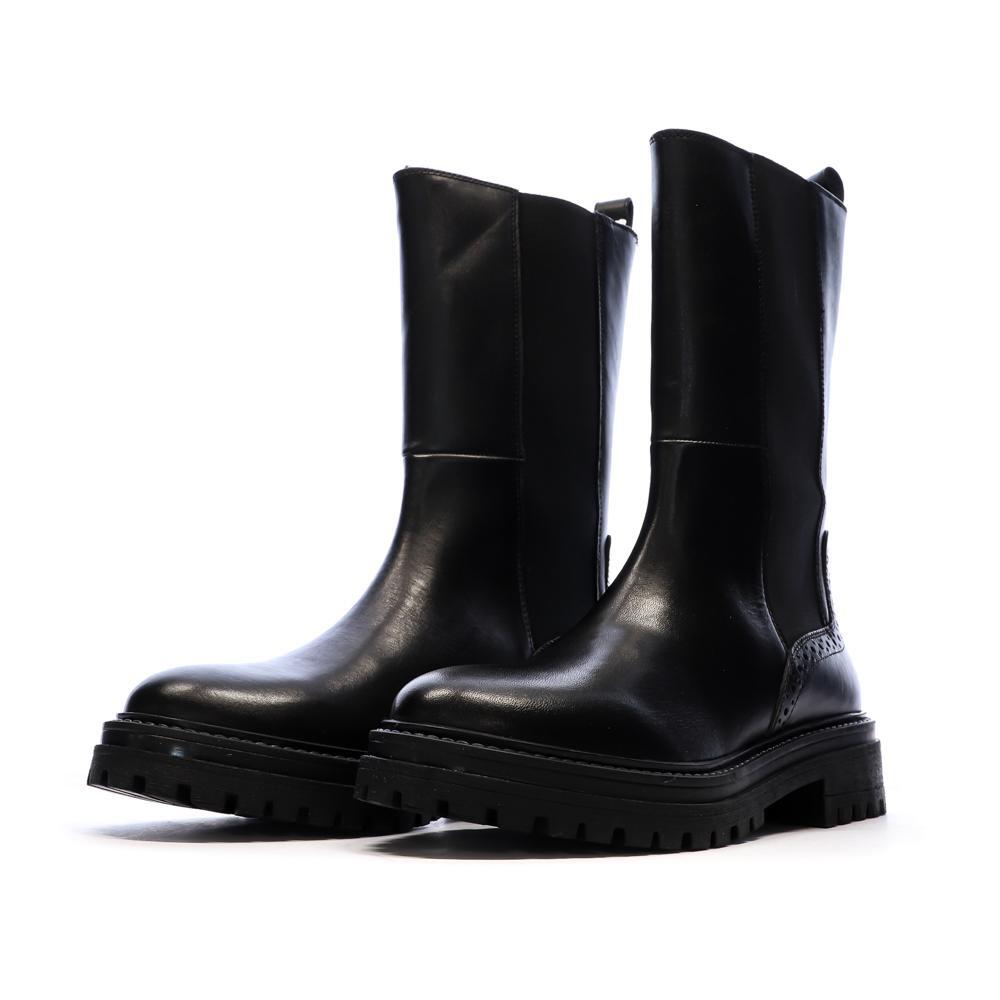 Bottes Noir Femme Geox Iridea D36HRD 5/7