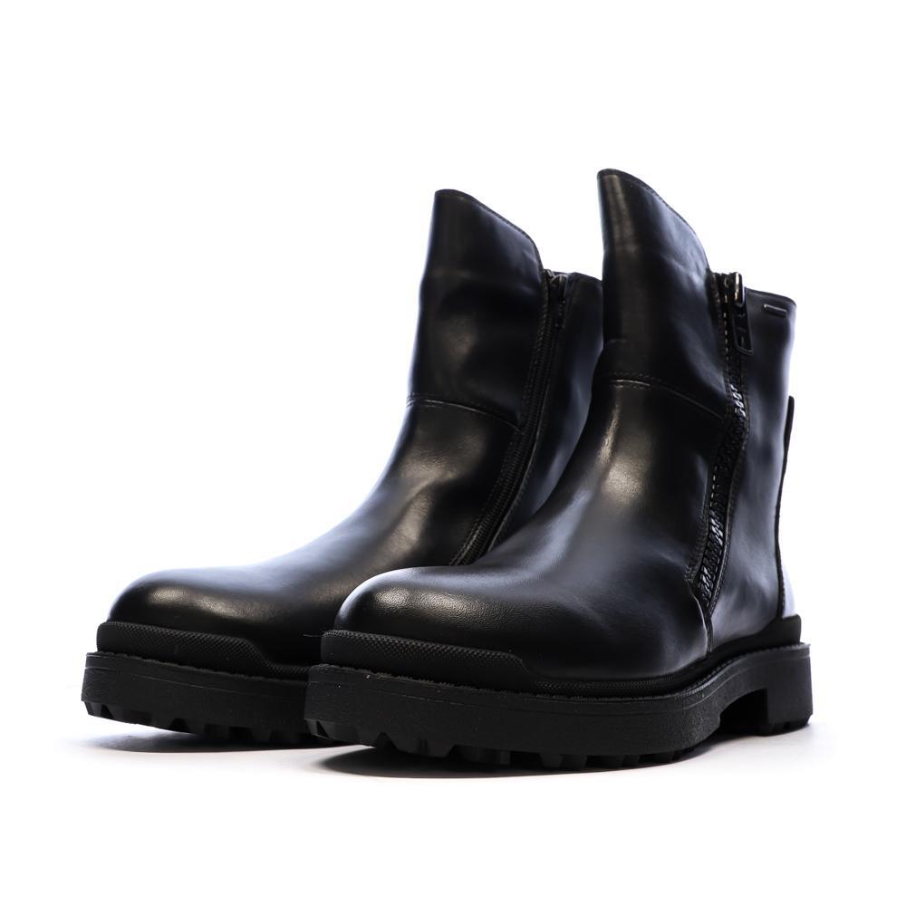 Bottines Noir Femme Geox Nevegal 6/7
