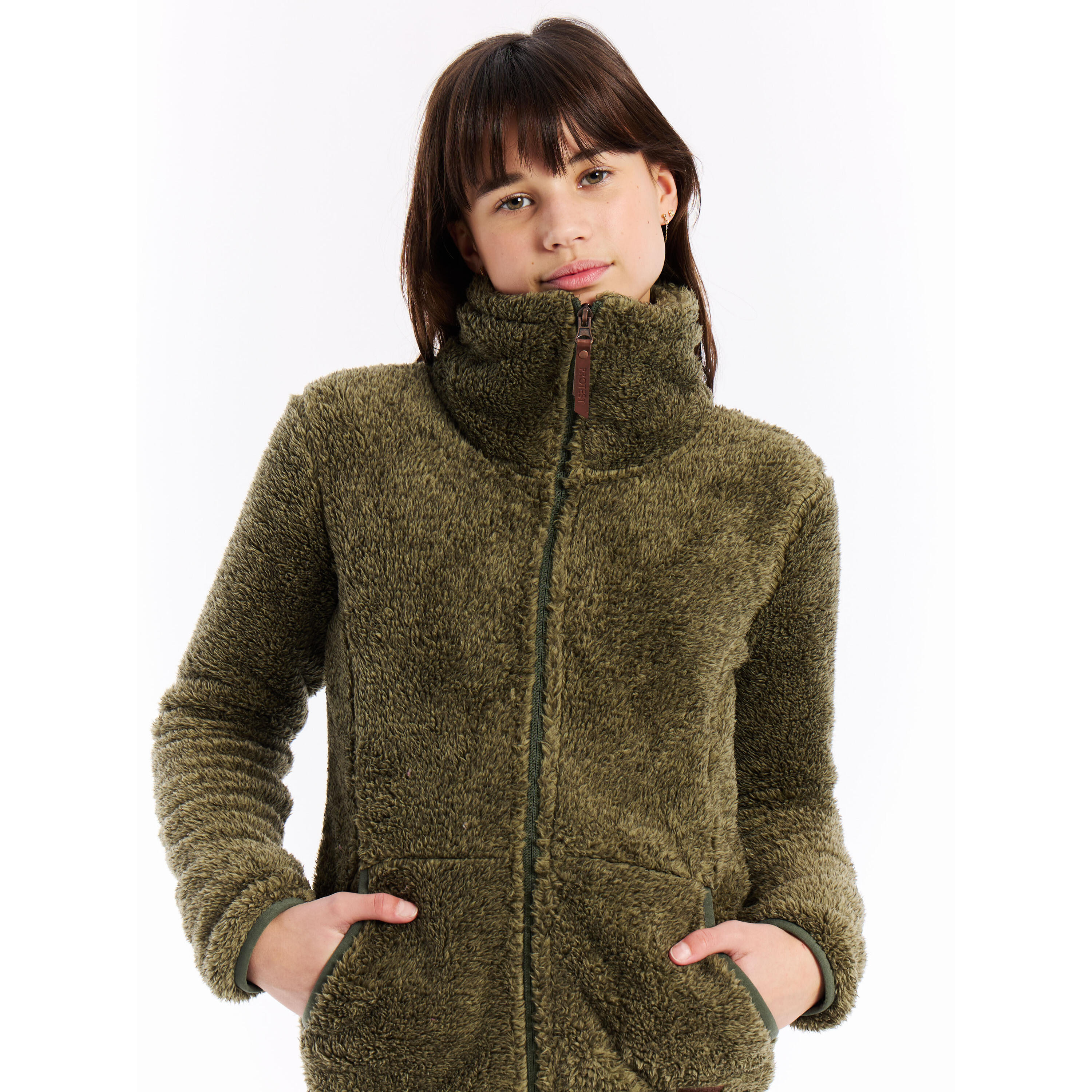 Polaire full zip fille Protest Riri 7/7