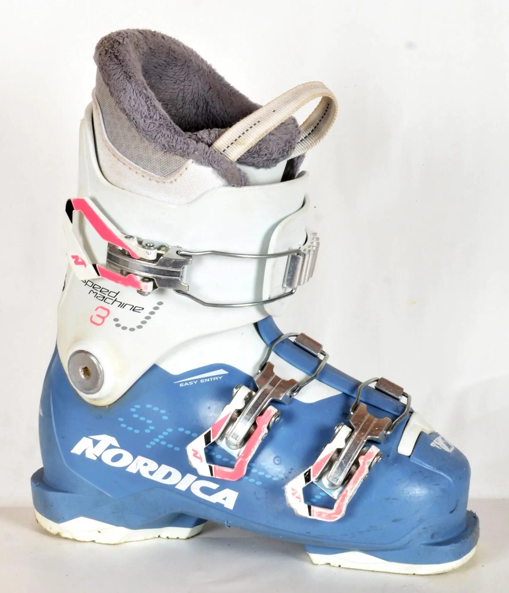 RECONDITIONNE - Chaussures de ski Junior Nordica SPEEDMACHINE J3 girl - BON 1/1