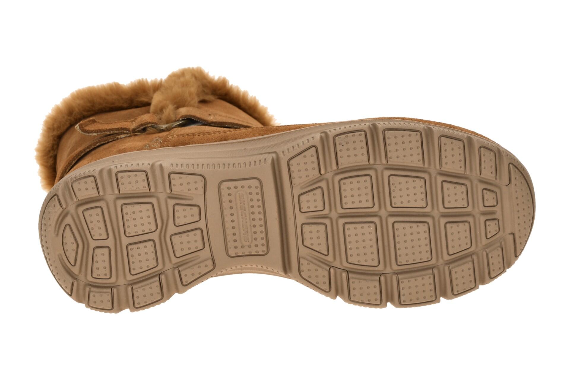 Skechers Easy Going Stiefelette braun Schlupf Boot 7/7