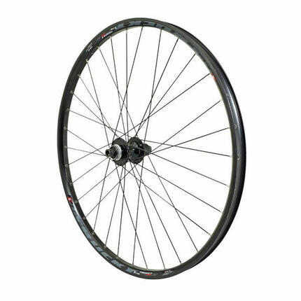Roue de vélo VTT arrière moyeu (compatible tubeless et tubetype) pour axe traver