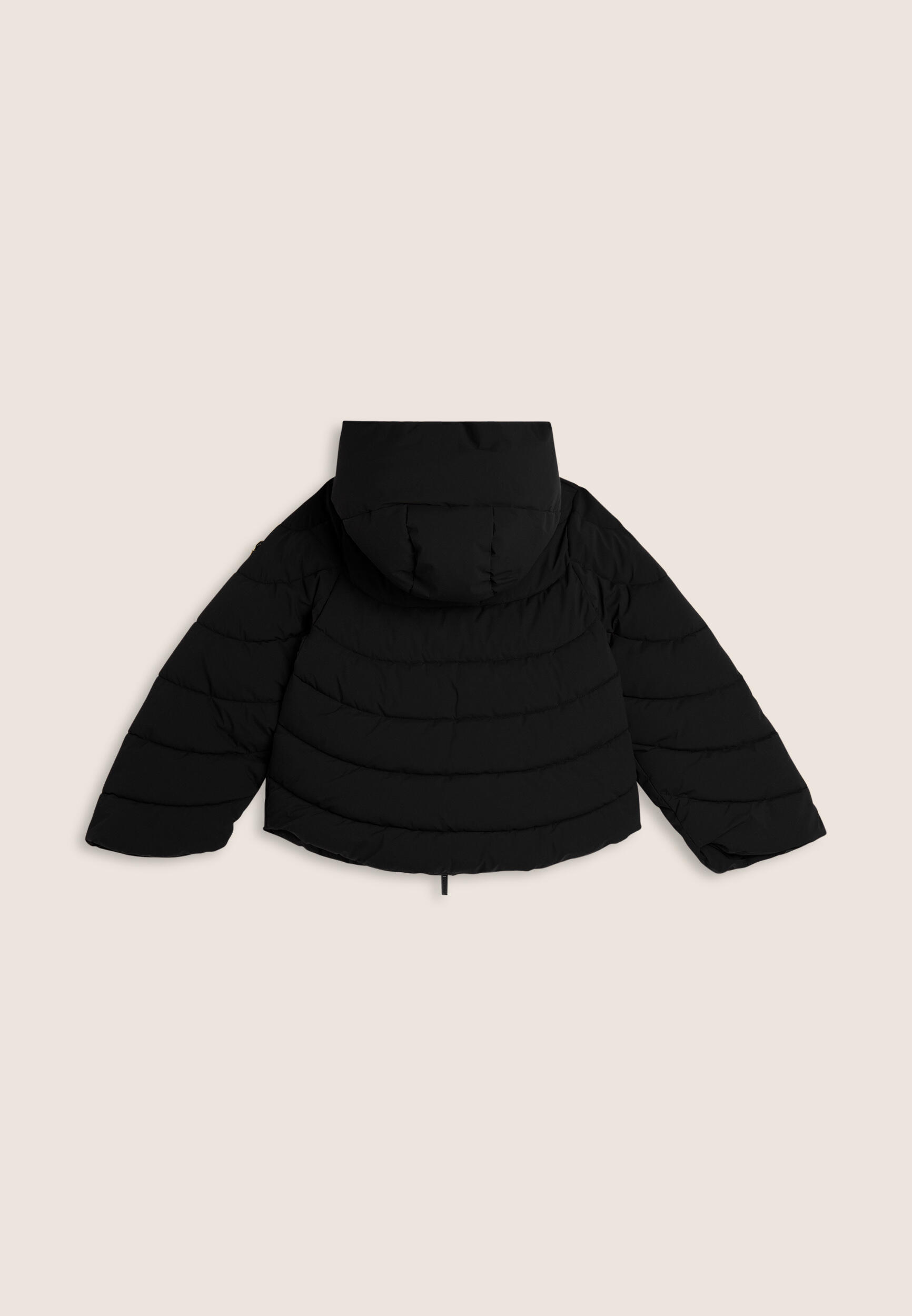 Doudoune cropped pour femmes avec manches évasées 2/3