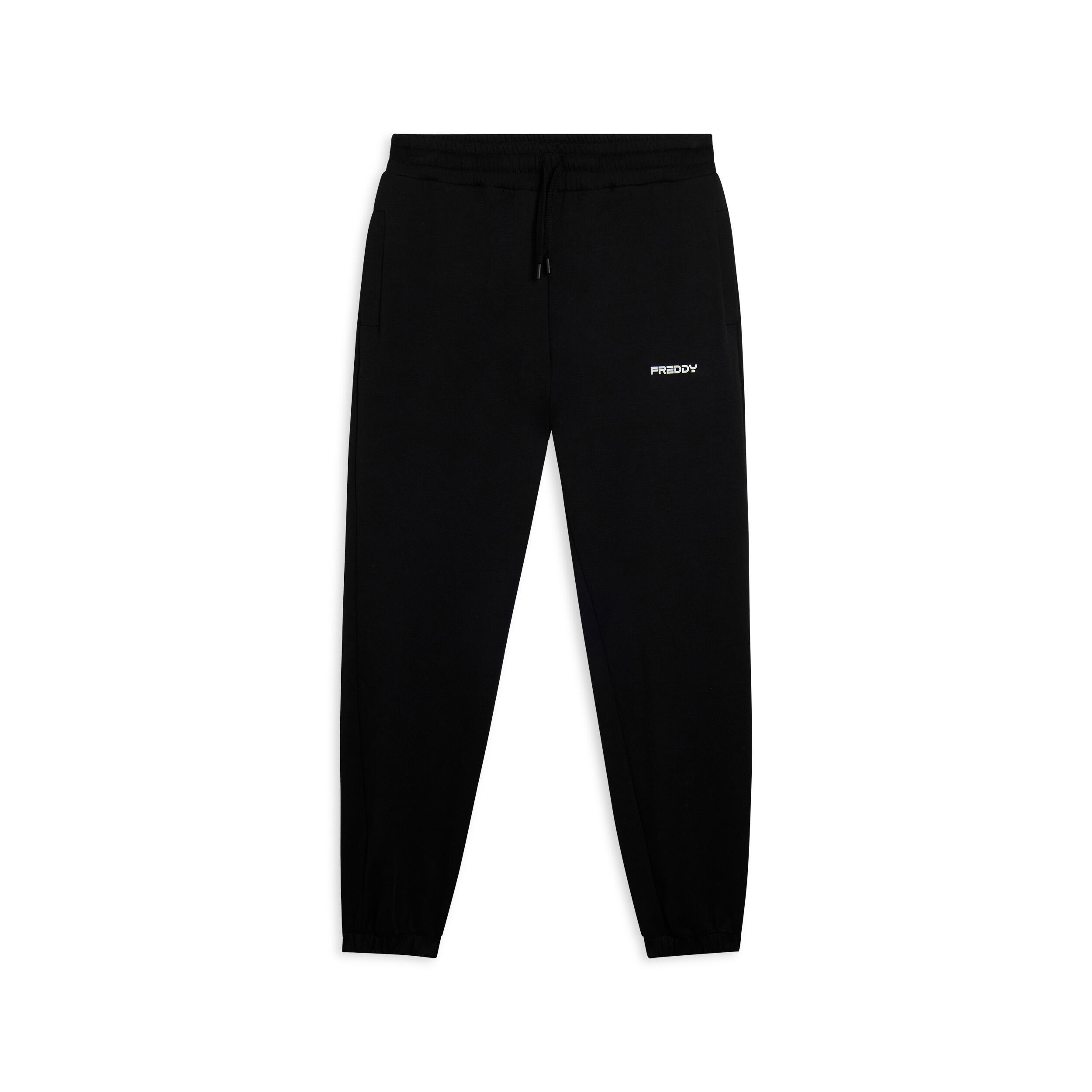 Pantalon de sport classique en tissu interlock élastique 1/4