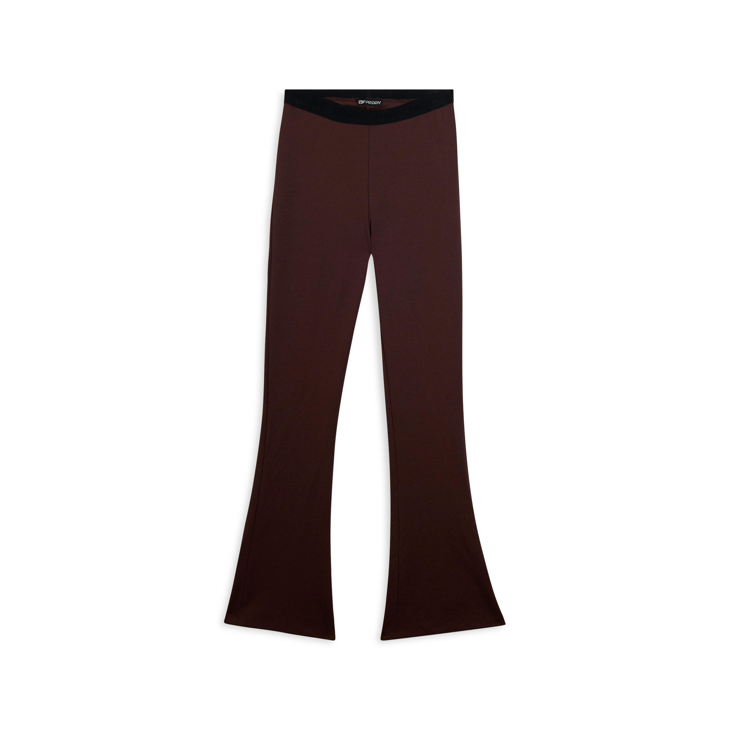 Freddy - Pantalon Superflare À Taille Haute Pour Femmes - Pantalons - Marron - Decathlon