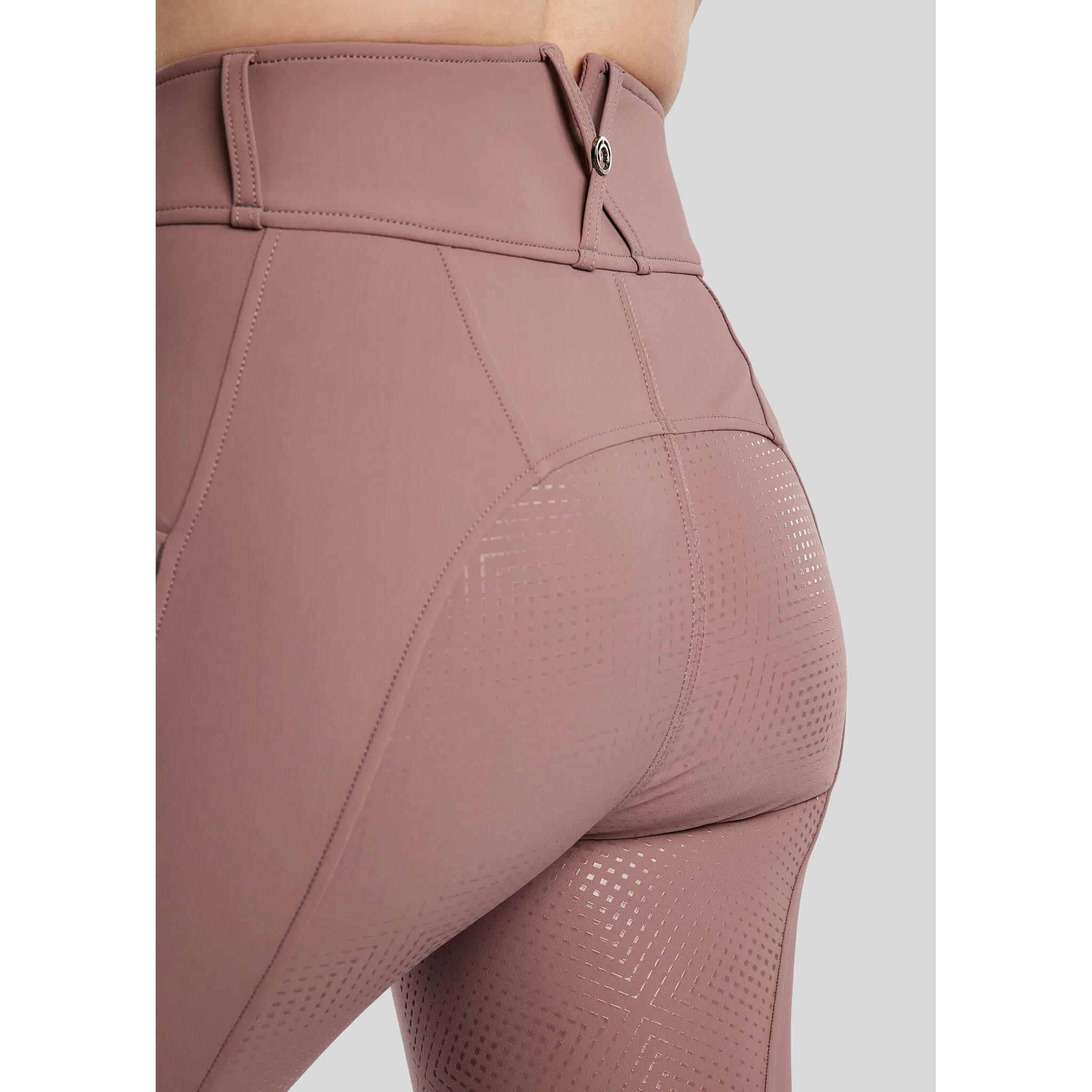 Pantaloni da equitazione full grip da donna Montar Zida 5/6