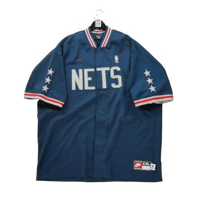 Tweedehands - heren nba new jersey nets navy jersey - als nieuw