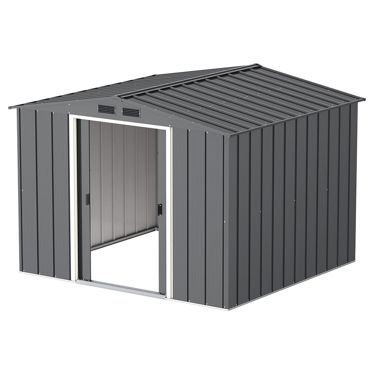 Caseta jardín Top Venus 6×4 metal imitación madera 2/7
