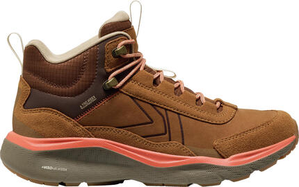 Damen LEIKI LEATHER MID WP W Wanderschuh Eisberggrün/Bronzegrün