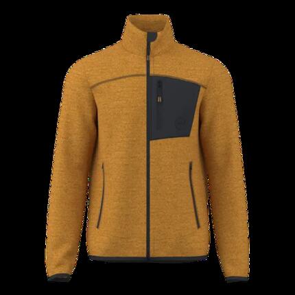 Great Escapes Henry veste polaire légère homme à fermeture éclair bronze-XXL