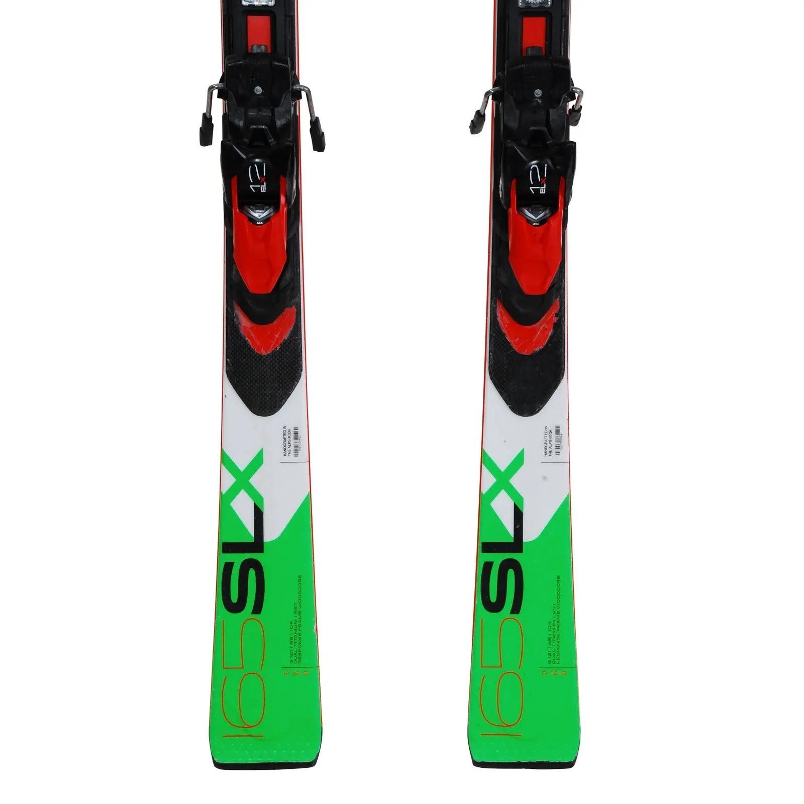 RECONDITIONNE - Ski Elan Slx + Fixations 4/4