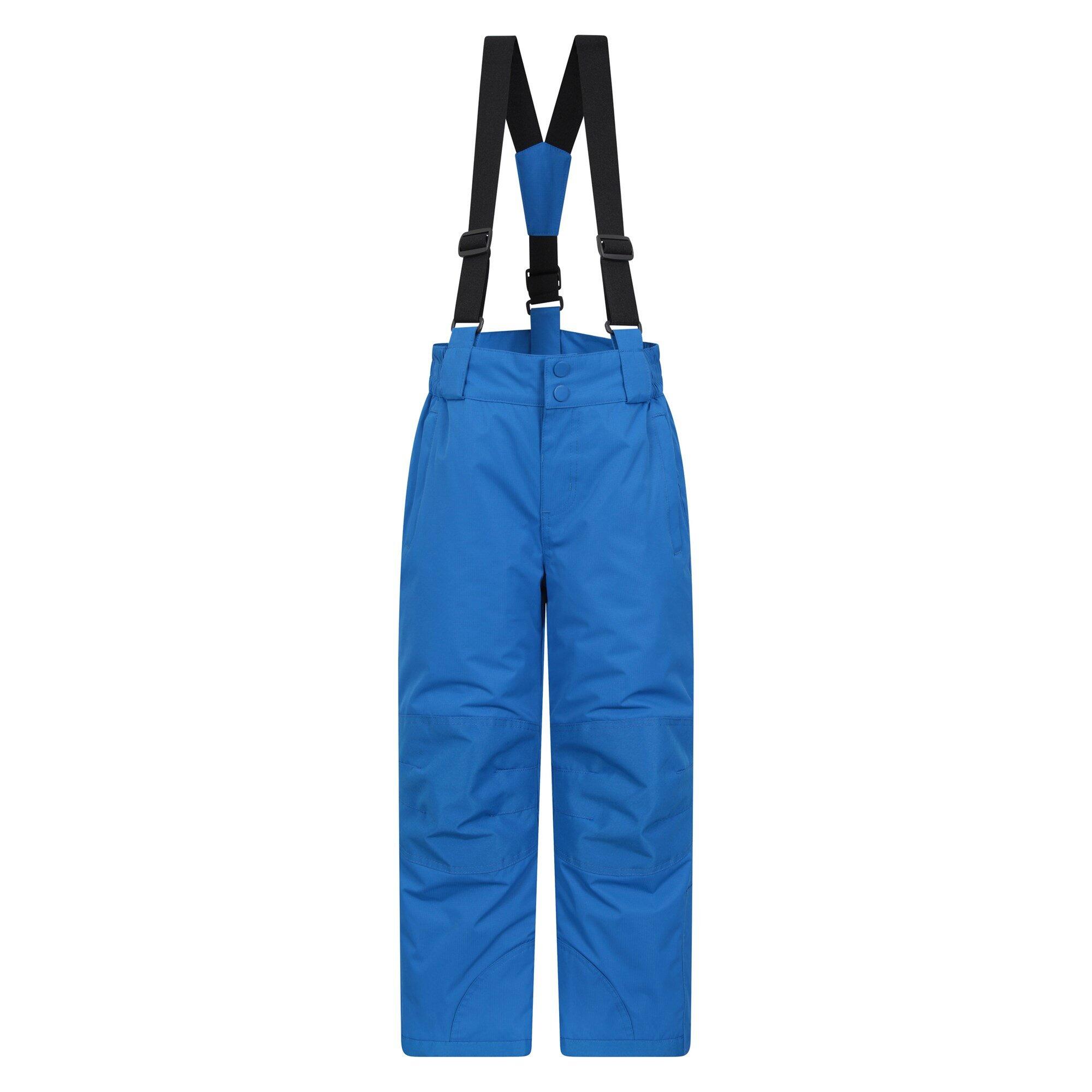 Mountain Warehouse - Mountain Warehouse Pantalon De Ski Enfant Raptor - Imperméable Et Chaud - Pantalon De Ski - Bleu - Decathlon