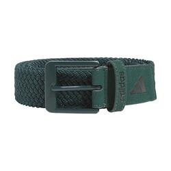 Ceinture Adidas Braided Stretch Belt, ceinture pour homme, vert foncé
