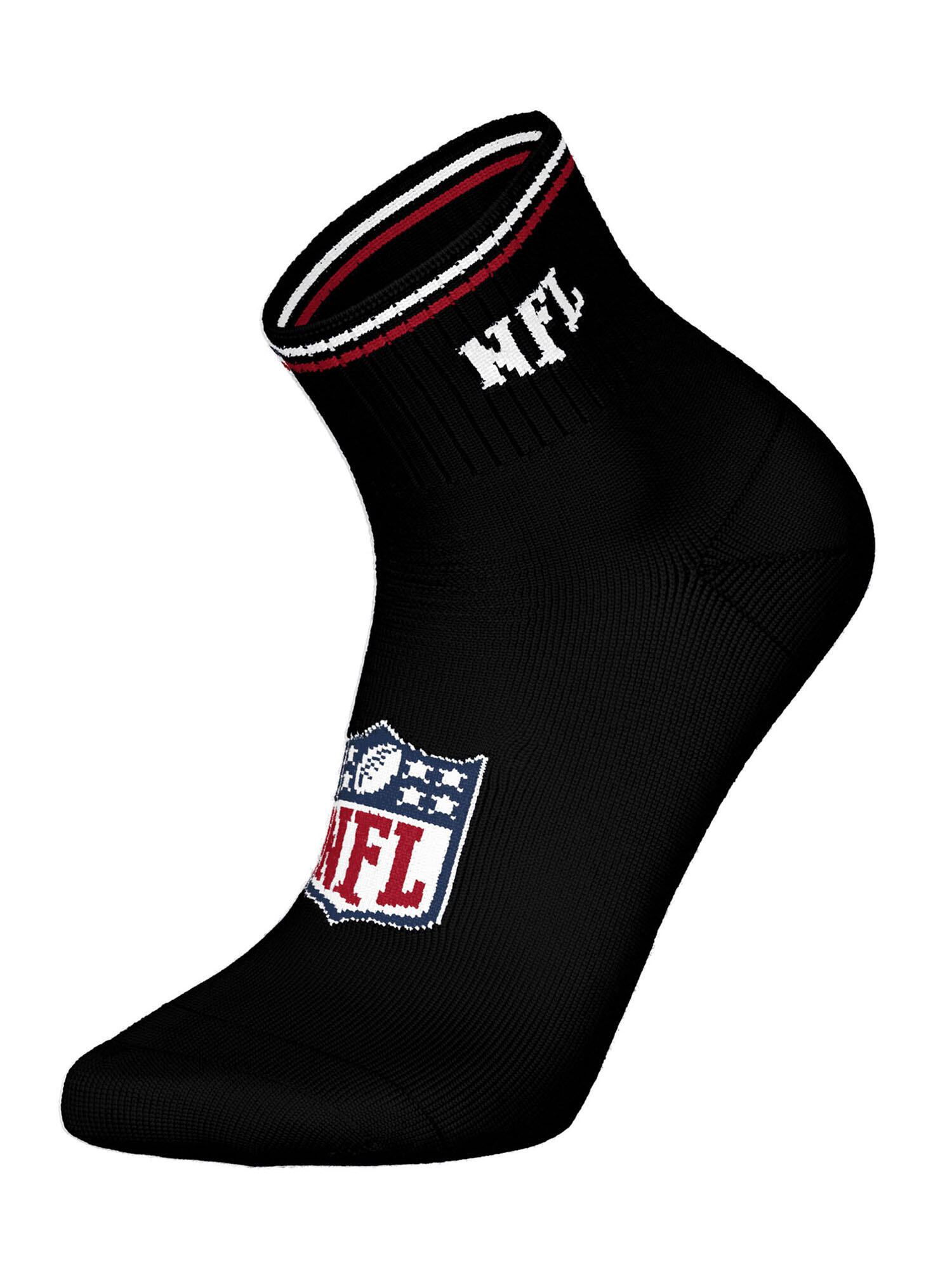 American Football Freizeitsocken atmungsaktiv unisex - NFL Shield Quarter mehrfa 3/4