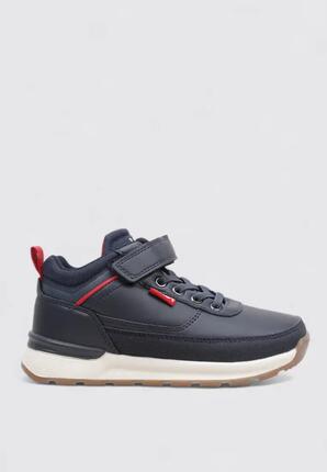 Baskets sport enfant à scratch - ASCOT REFRESH - Marron