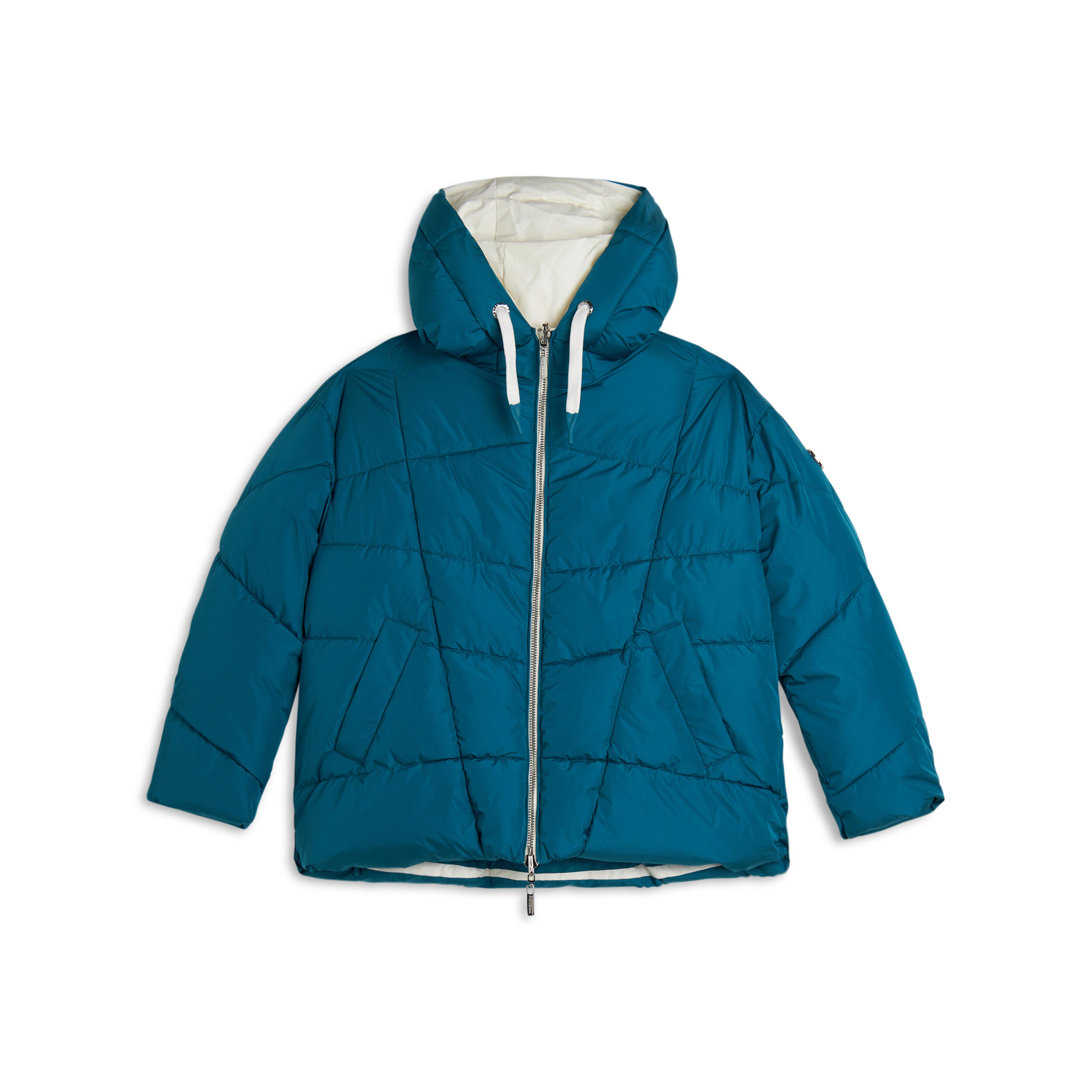 bleu canard / blanc