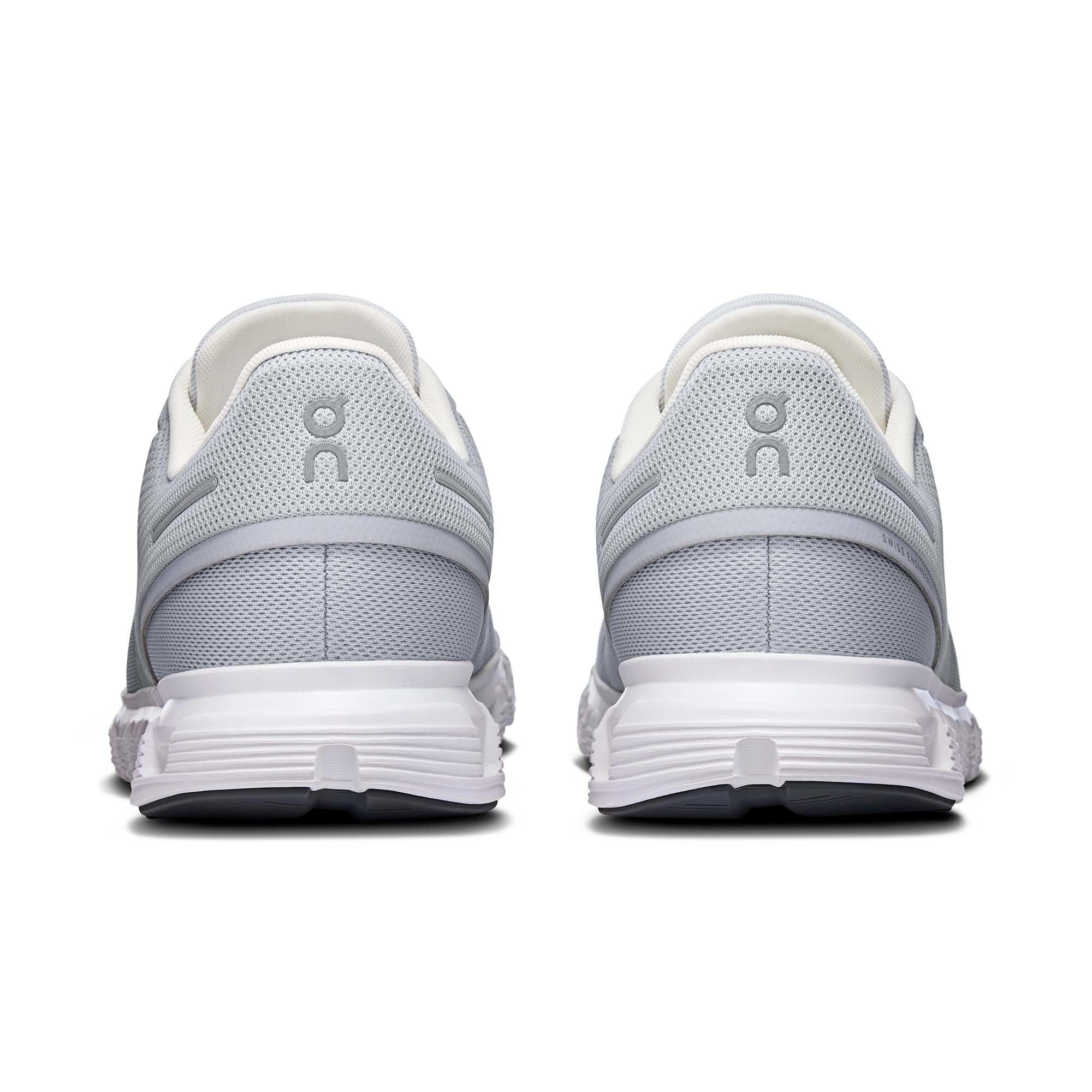 Zapatillas Grises On Running Cloud 6 Glazier/White Cómodas y Ligeras 4/7