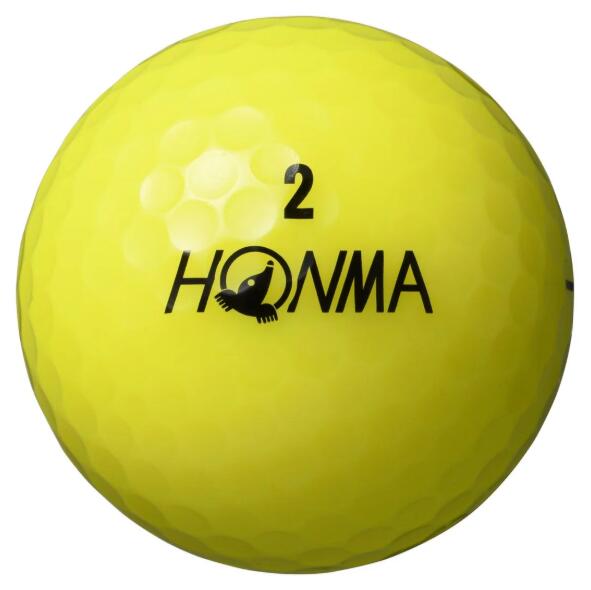 Honma New D1 Bolas de golfe coloridas, amarelas 2/2