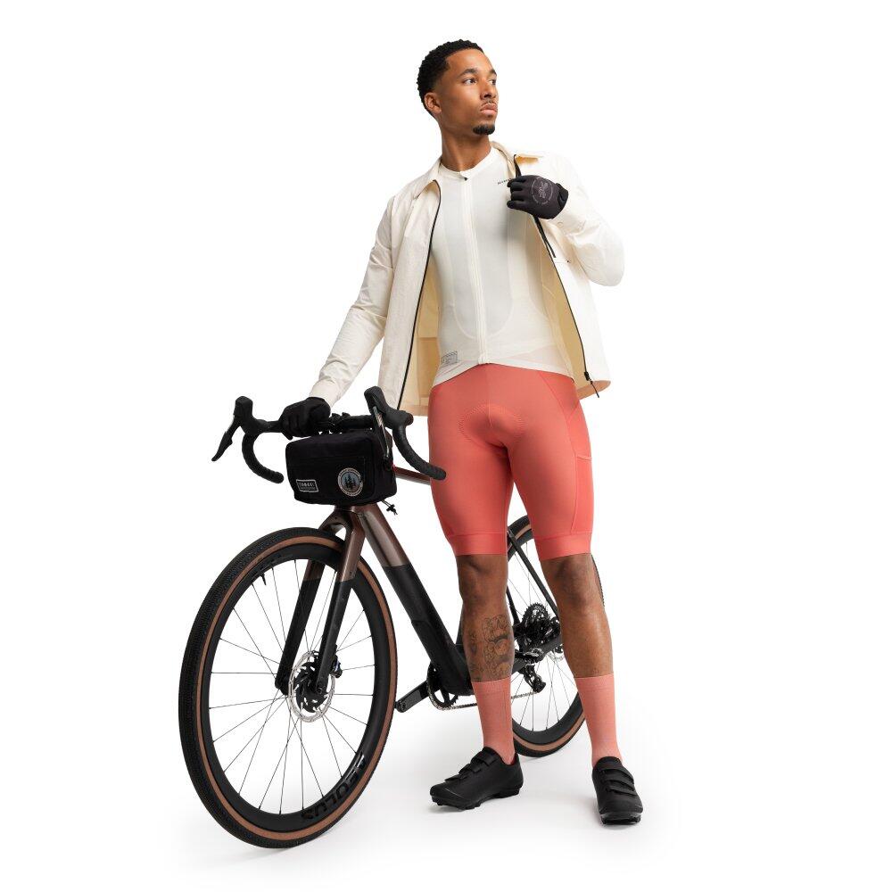 Maglia overshirt estiva da ciclismo gravel da uomo Stoneway Stone Bianco 3/7