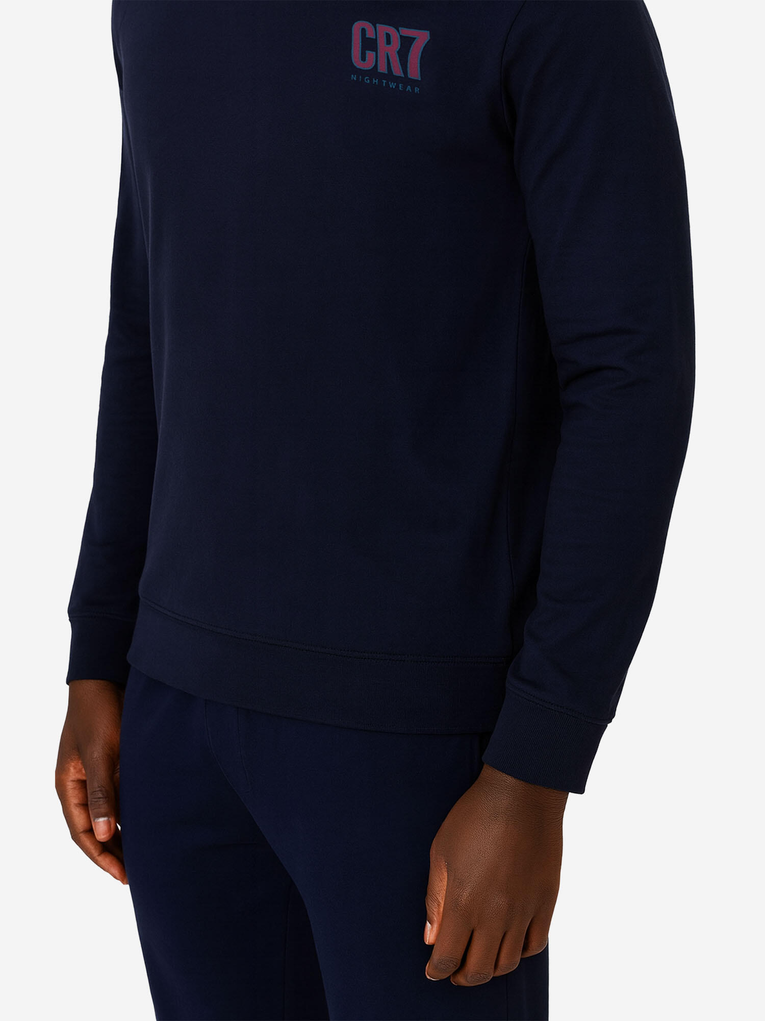 Fußball Pyjama klassisch gemütlich Herren - Nightwear dunkelblau 5/7