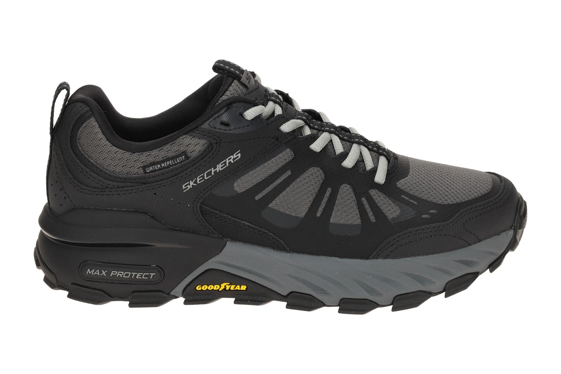 Skechers Max Protect Schuhe schwarz grau Herren Outdoor 237678 2/7