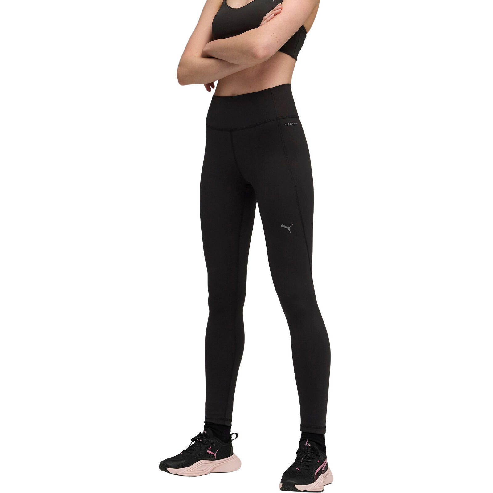 Puma - Collants Puma W Cloudspun Tight - Hw Fl, Noir, Femmes - Legging - Noir - Decathlon
