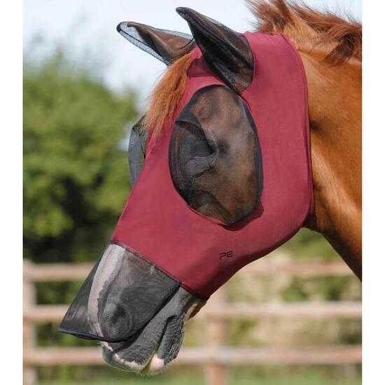 Maschera antimosche per cavalli Premier Equine Comfort Tech Xtra Lycra