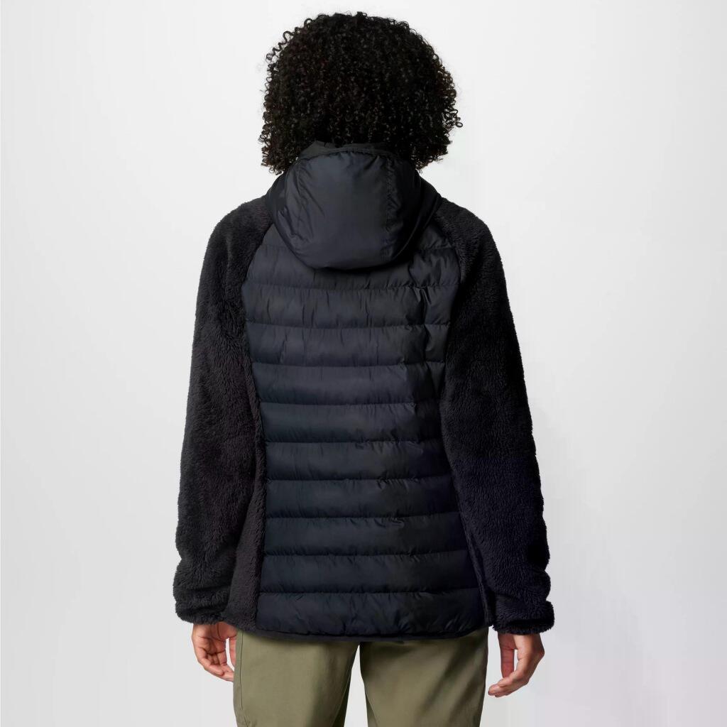 Jaqueta Columbia Modelo Powder Lite Ii Sherpa Hyb Cor Preto 2/5