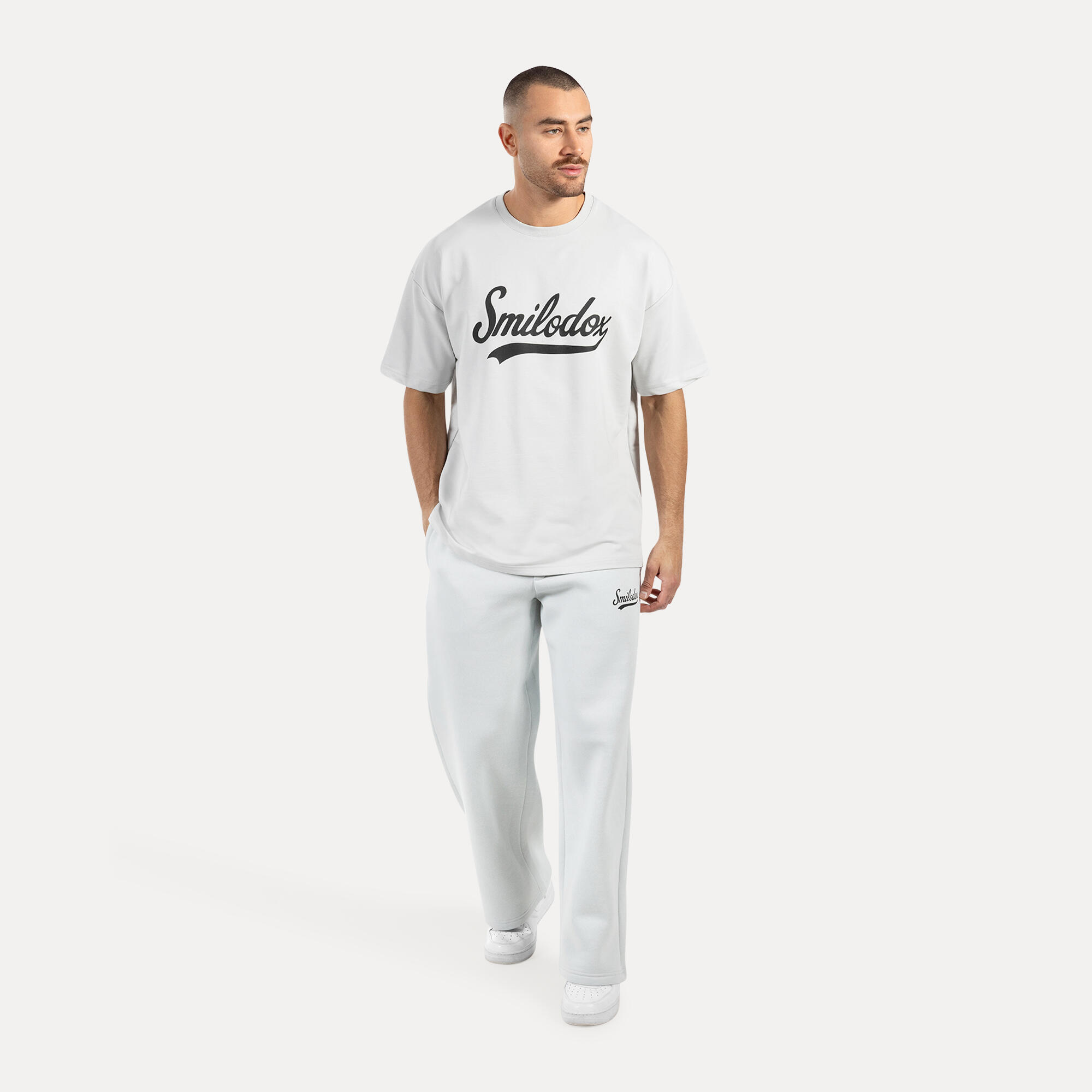 Herren T-Shirt Lorik Hellgrau 3/5