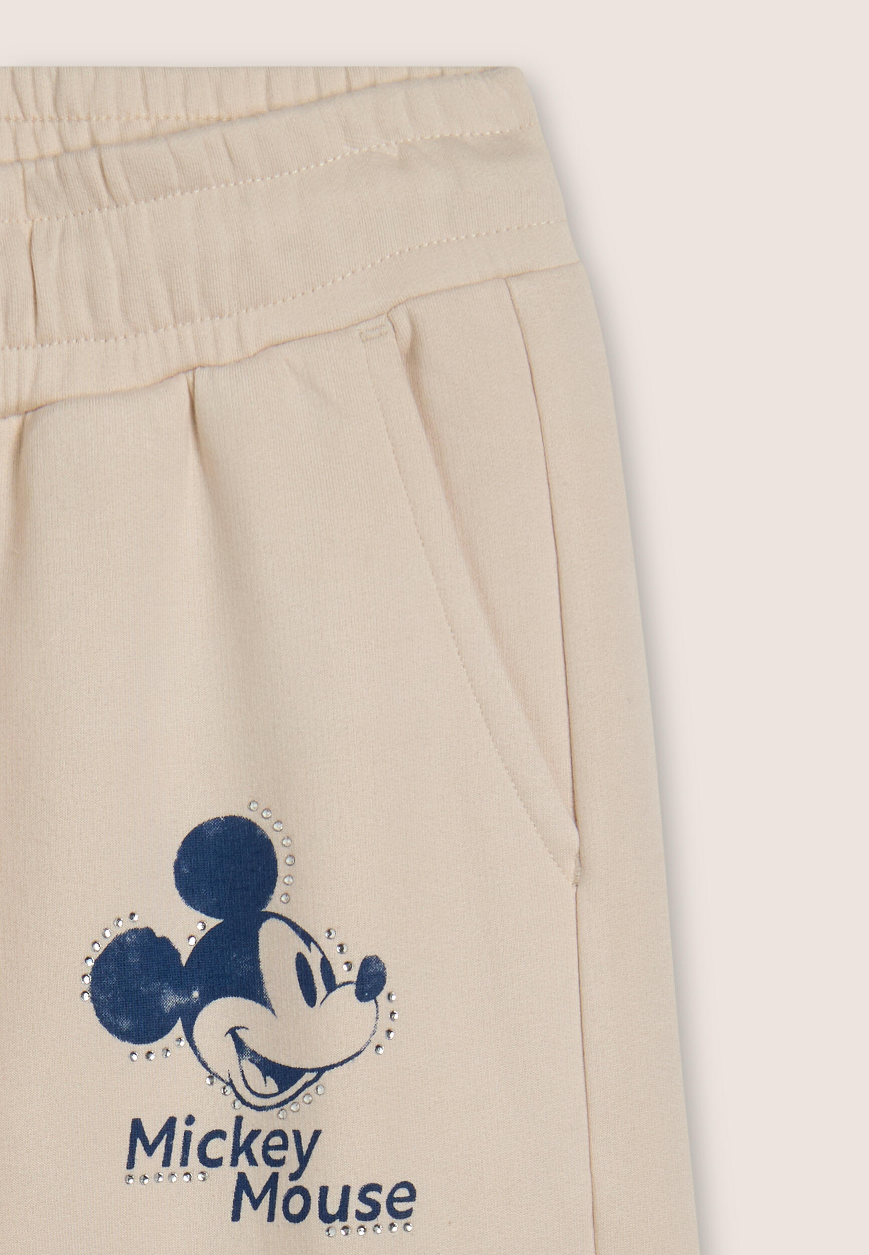 Pantaloni cargo in french terry da donna con grafica Disney 3/3