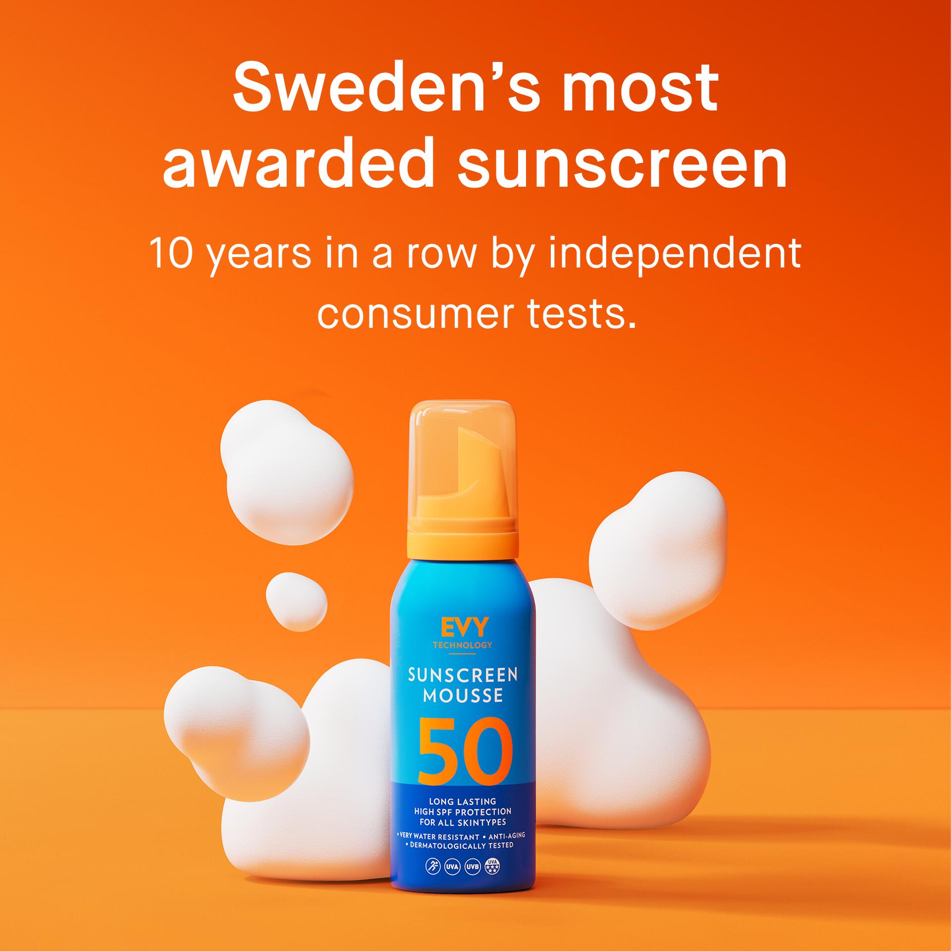 EVY Zonnebrandmousse SPF 50 2/7
