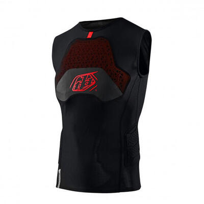 Unisex mouwloze beschermende basislaag troy lee designs stage ghost d30 black