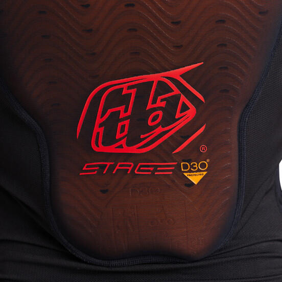 Unisex mouwloze beschermende basislaag Troy Lee Designs Stage Ghost D30 Black 2/5